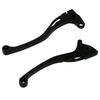 1 пара рычагов переднего тормоза и сцепления мотоцикла из алюминиевого сплава 8 мм, черные