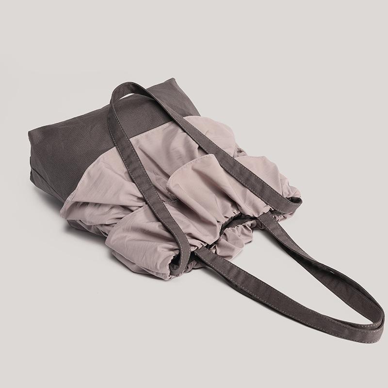 Сумка через плечо на одно плечо, сумка с оборками в виде цветочного бутона, симпатичная сумка большой вместимости