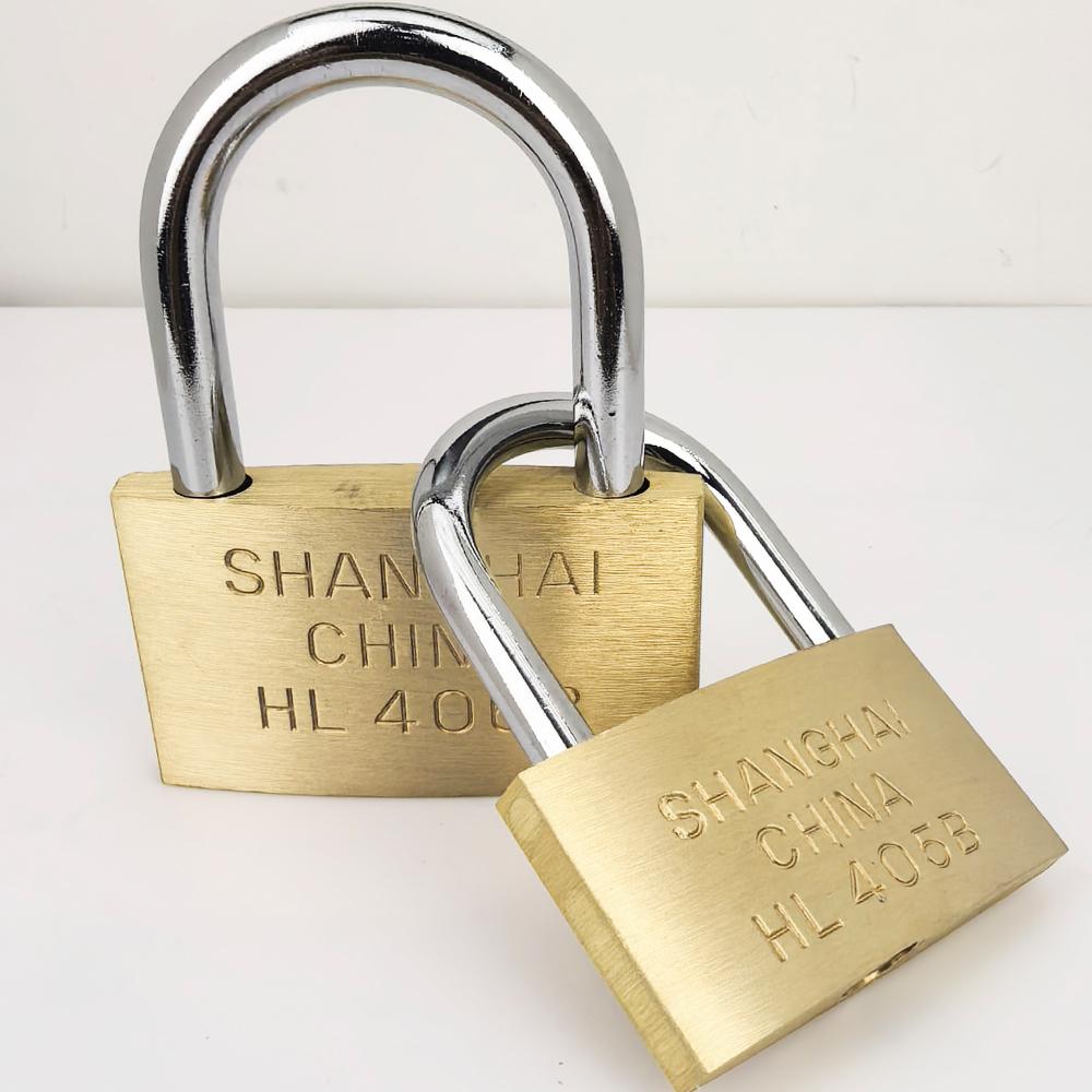 Copper Padlock Small Locks for Luggage Case Locker Home Improvement Hardware 20mm 25mm 30mm 40mm 50mm Include 3Keys 4