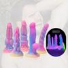 Glow In The Dark Liquid Silicone Realistic Dildo - Soft Lifelike Fake Penis for Women, Adult Sex Toys for Sensual Pleasure