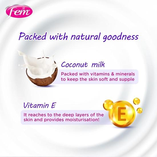 Dabur Мягкое и безопасное средство для мытья рук Fem Fruity Squash - 1500 мл | Обогащено полезными свойствами кокосового молока и витамина Е | Стойкий аромат