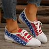 2024 Autumn Women's Round Toe Design Anti-Slip Flat Lace Up Shoes Outdoor Casual Comfortable Breathable Sneakers Women's Shoes