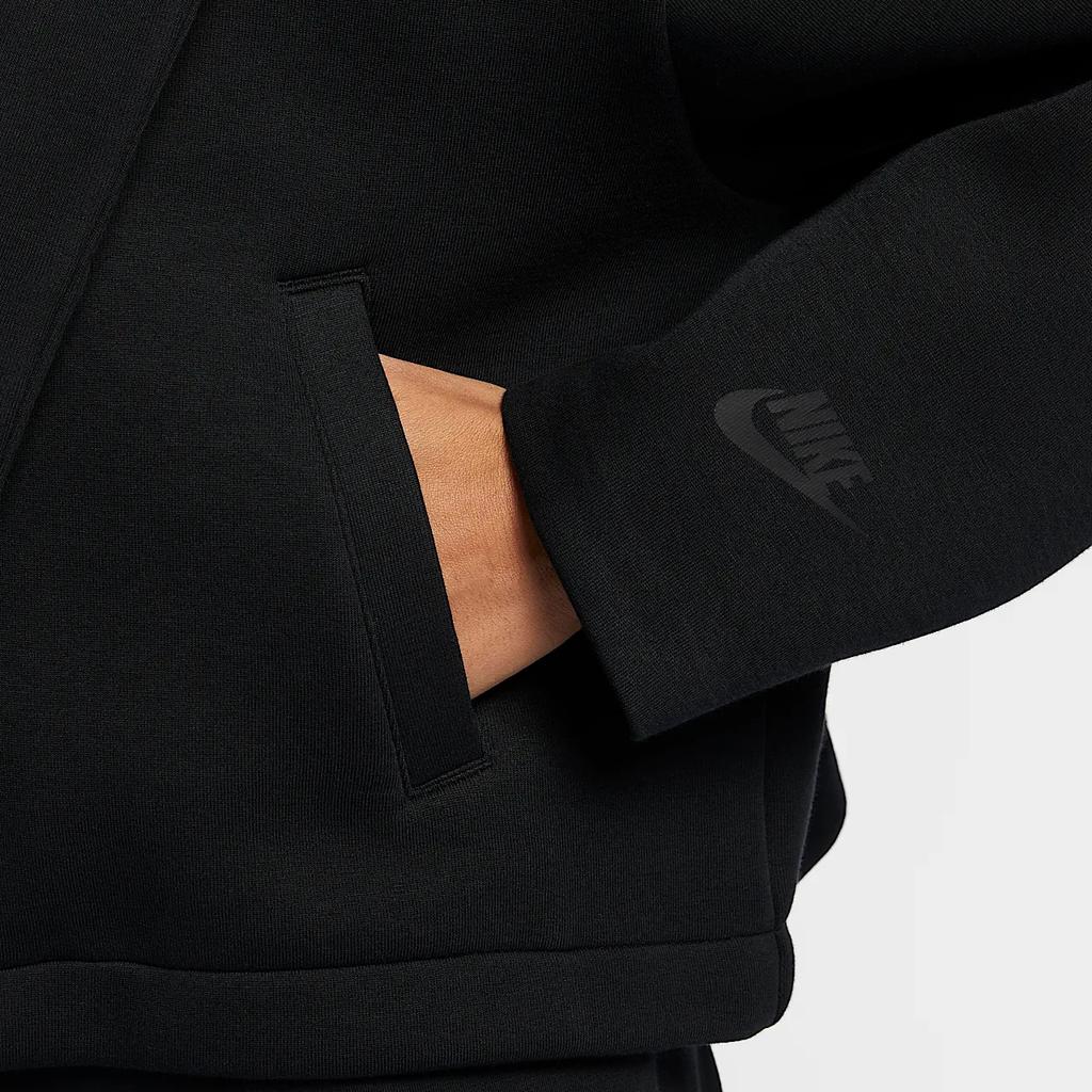 Nike Спортивная одежда Tech Fleece Удобная Мягкая Стильная Куртка с длинным рукавом Женские куртки Черный HJ0970010