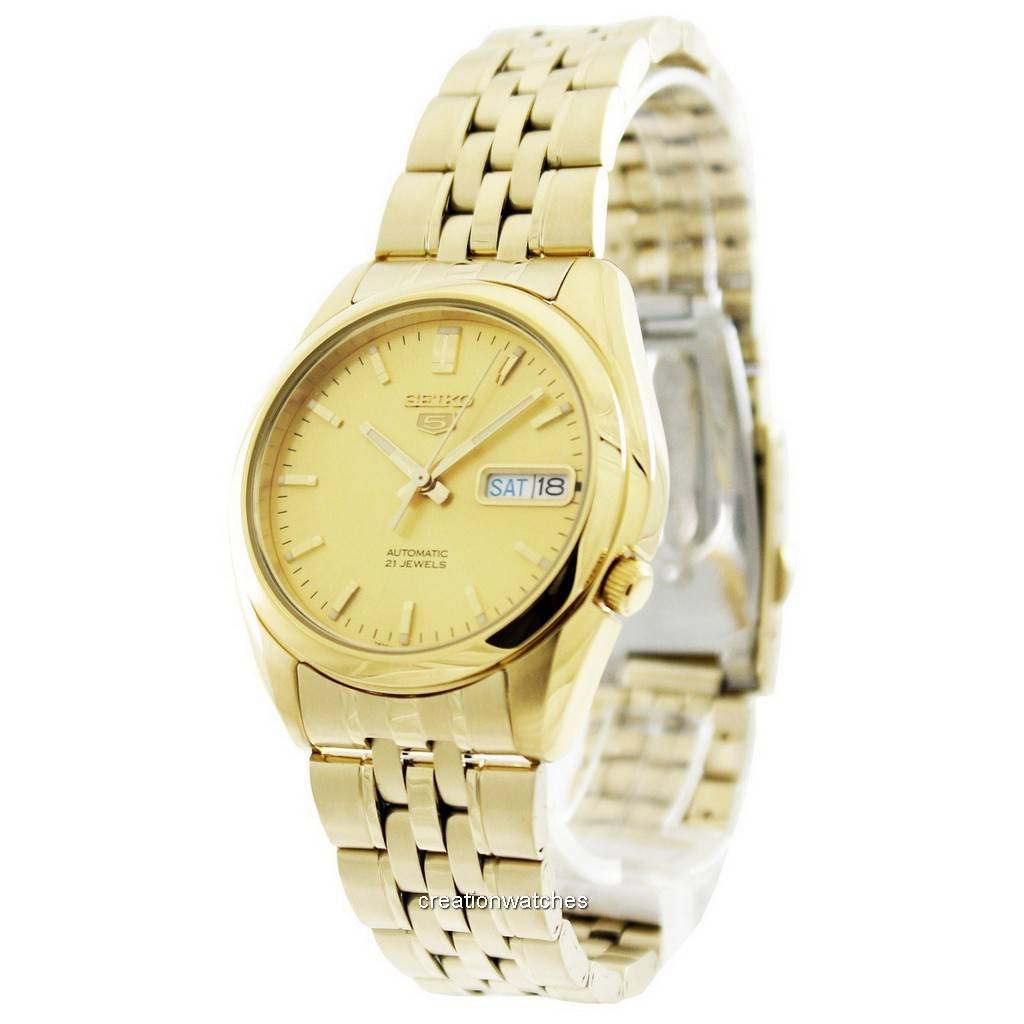 Восстановленные мужские часы Seiko 5 Automatic 21 Jewels SNK366 SNK366K1 SNK366K