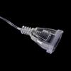 3M EU Plug Extender Прозрачный провод для рождественского светодиодного освещения садового декора