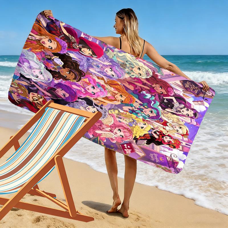 Even after high Print Beach Towel, Large Soft Quick Dry Towel for Beach Camping Swimming