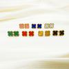 New Titanium Steel Earrings Fresh Sweet Temperament Four-Leaf Clover Earrings Female Jewelry