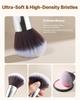 34-Piece Makeup Brush Set, Professional Brushes Kit for Foundation Blending Eyeshadow Concealer Blush - with Soft Bristles, Ergonomic Wood Handle,