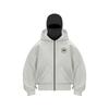 Outer Bank Men Zip Hoodie Winter Warm Casual Sweatshirt Y2K with Hooded Face Mask Zipper Design Sports Jacket Outdoor Activities