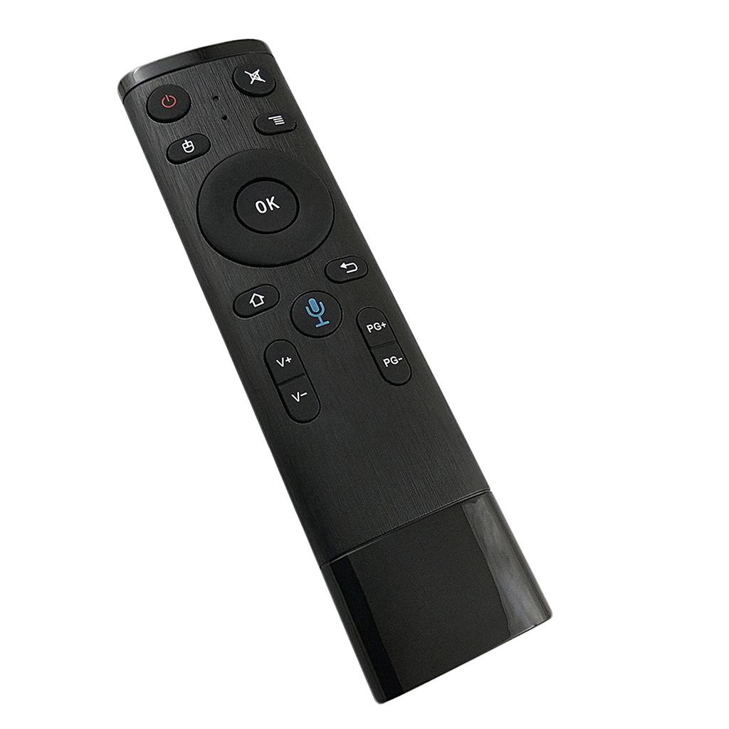 2.4G Wireless Remote Control with USB Receiver Voice Input for Smart TV Android TV Box HTPC PC