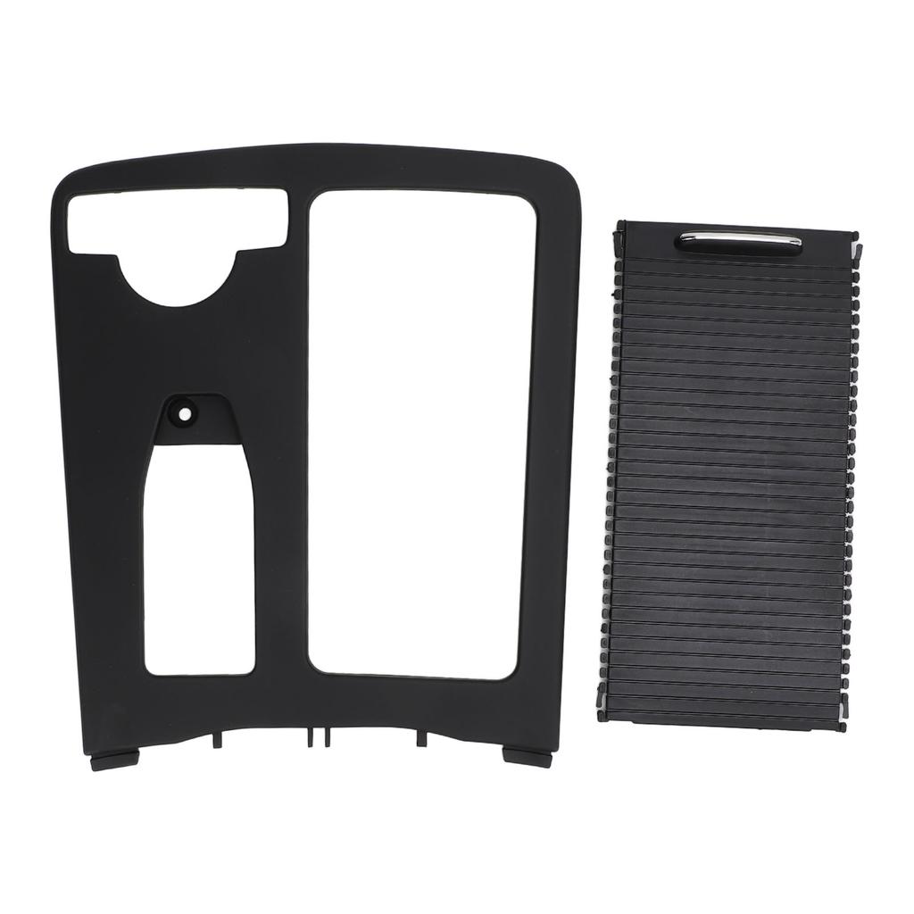 Center Console Water Cup Holder Roller Blind Cover 2046804708 Replacement for Benz C‑Class W204 E‑Class W212