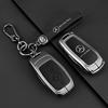 PNR1  Car Alloy Key Case Key Bag Shell For Mercedes Benz 2022 C S Class W206 W223 S350 C260 C300 S400 S450 S500 Key Shell Protector