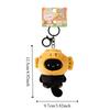 Bream Yaki Bream Yaki Cat Plush Pendant Baking Style Cat Headpiece Plush Keychain  Car Key Pendant