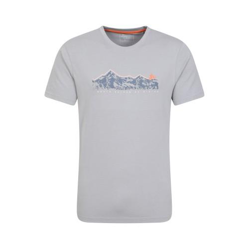 Mountain Warehouse Mens Mountain Bike Organic Cotton T-Shirt