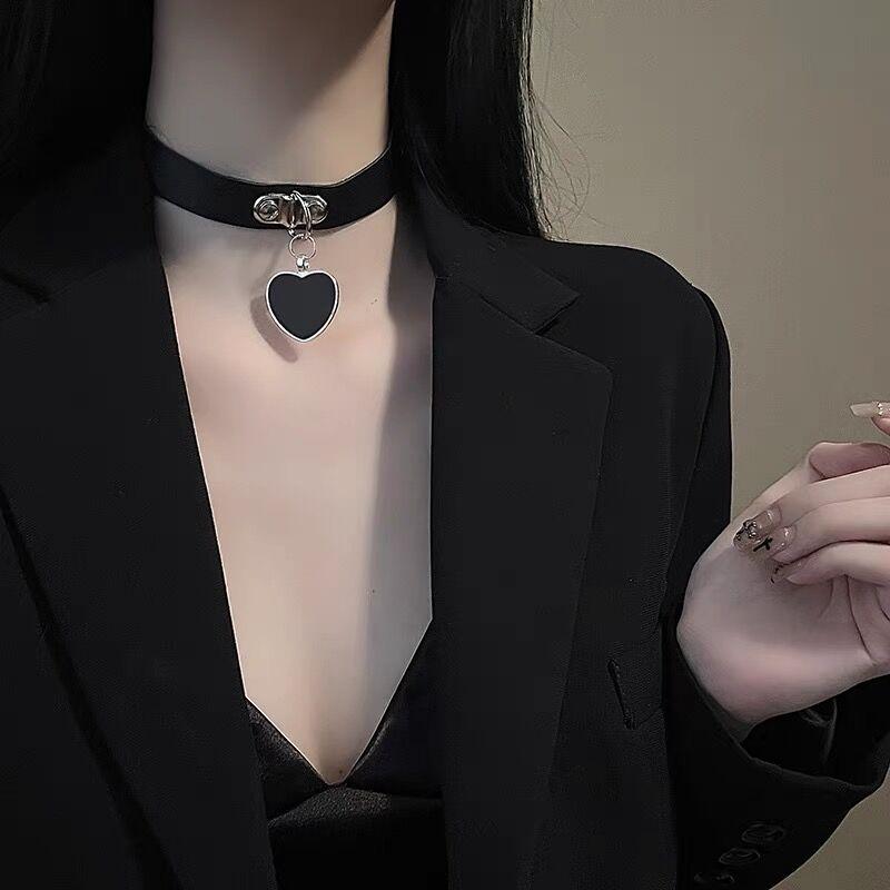 Унисекс Love Choker Ожерелье - Элегантный шейный ремешок Цепочка для пар