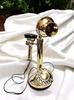 Vintage Brass Telephone For Home & Office Decor - Handmade Western Candlestick