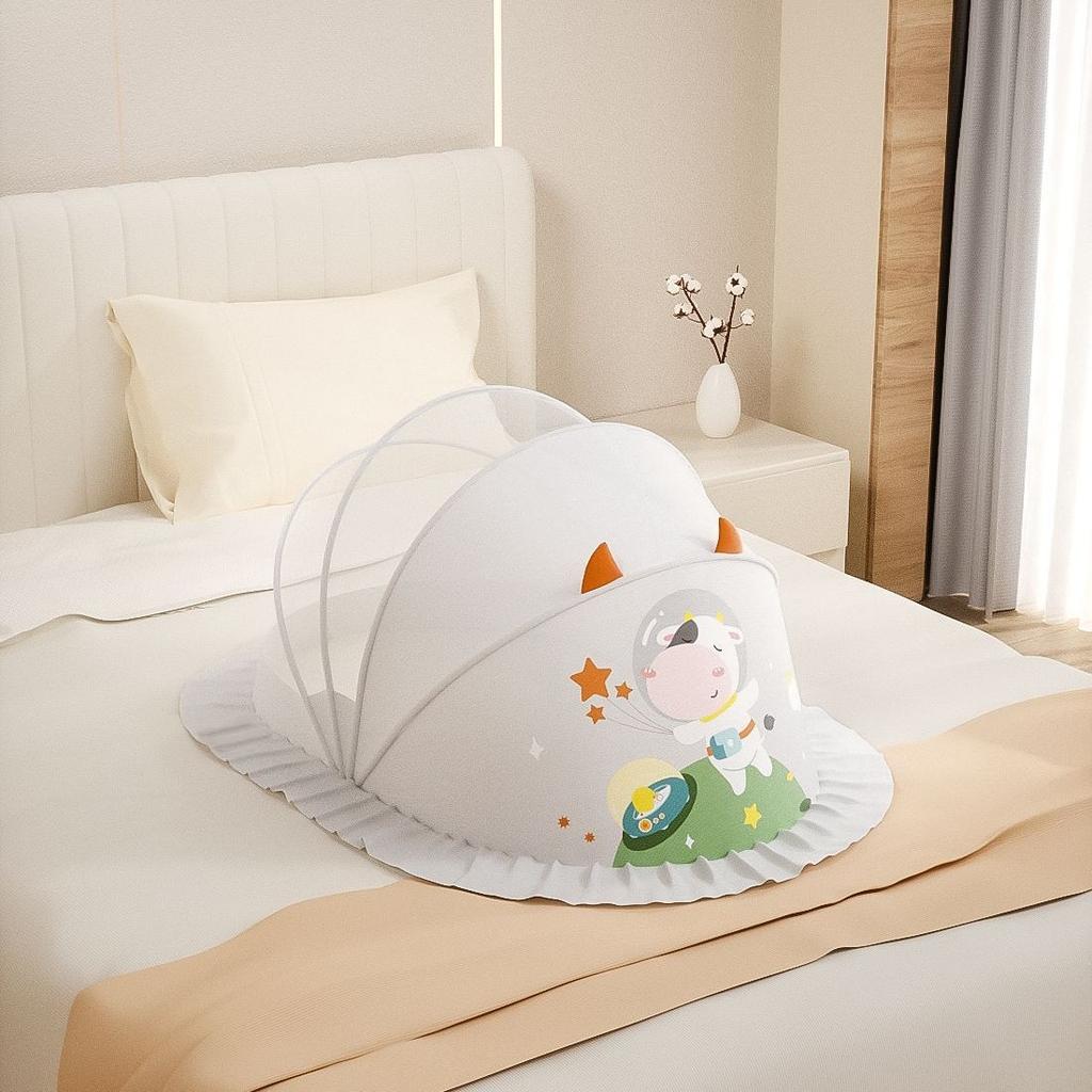 Baby crib mosquito net, specialized for newborns, full-cover magic tool, universal for children, foldable, light-blocking and mosquito-proof cover