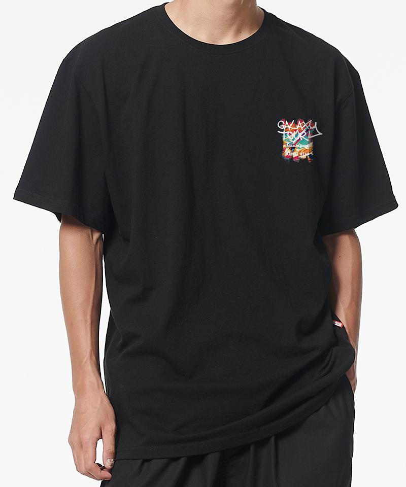 ARTISTWEAR [Atw X Streetguns] Футболка с коротким рукавом Galaxy Tour