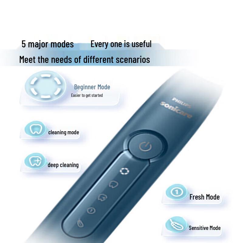 Philips Звуковая электрическая зубная щетка DiamondClean 3 Series, вилка CN (адаптер в комплекте)