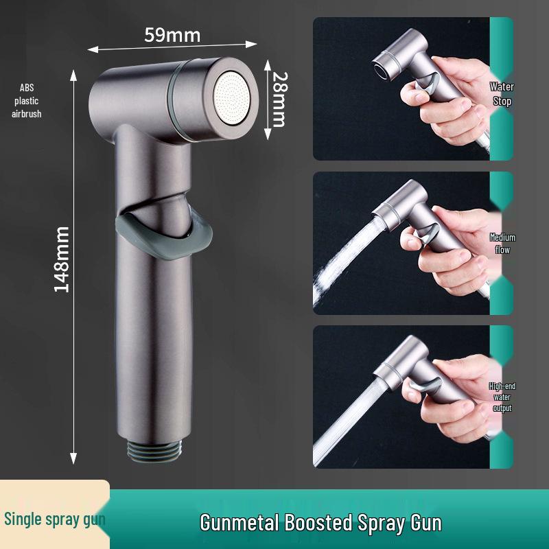 Полностью медный набор биде с напорным распылителем для ванной комнаты