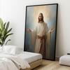 Light of Hope - Jesus Light of Hope - Jesus, 70X100 Cm, Unframed, Premium Canvas On Stretcher
