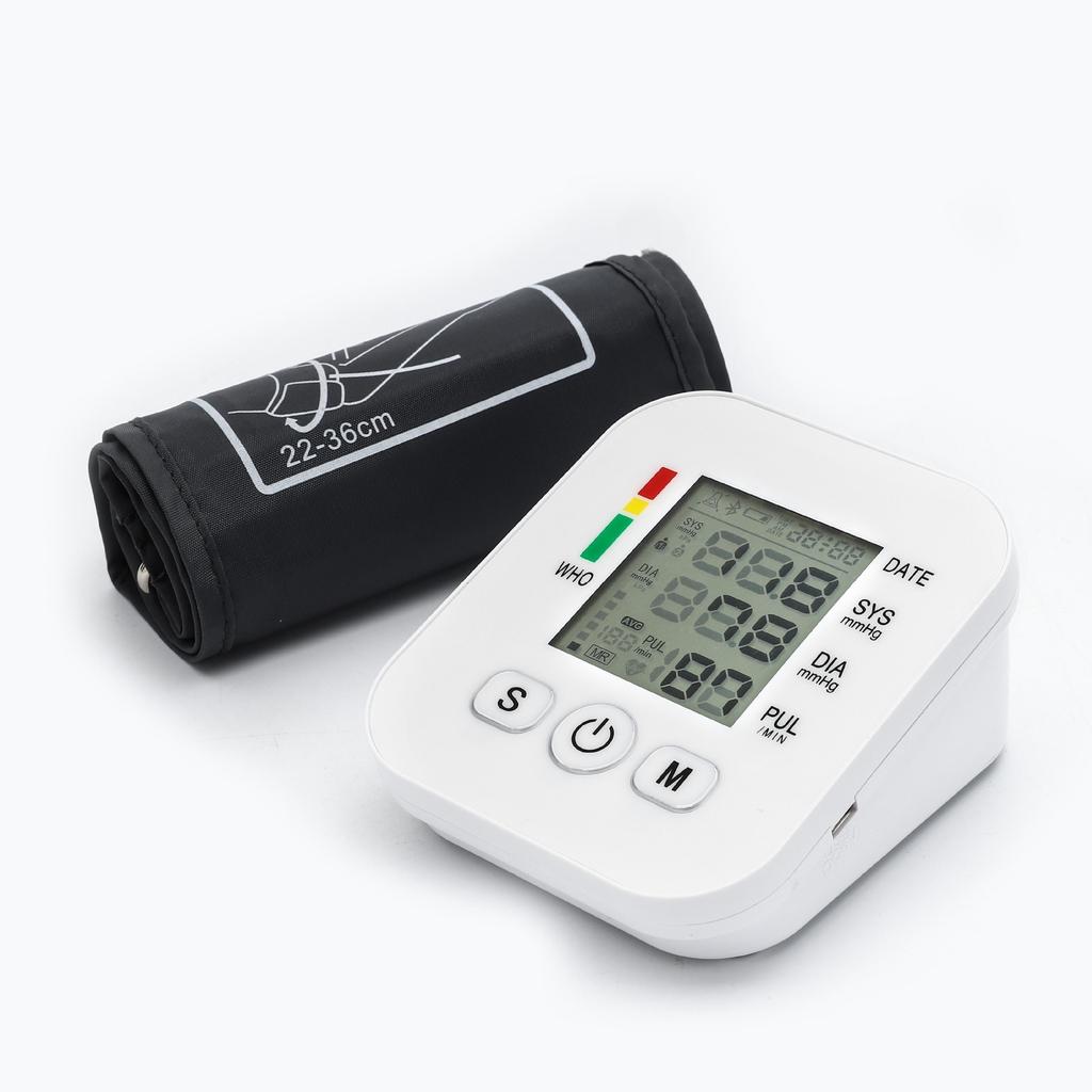 Medical Plastic Blood Pressure Monitor with LCD Digital Display