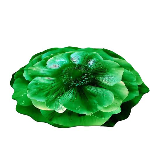 3D Flower Bathroom Rug Anti-Slip Absorbent Floor Mat Realistic Flower Area Rug for Entrance Living Room Bathroom Bedroom