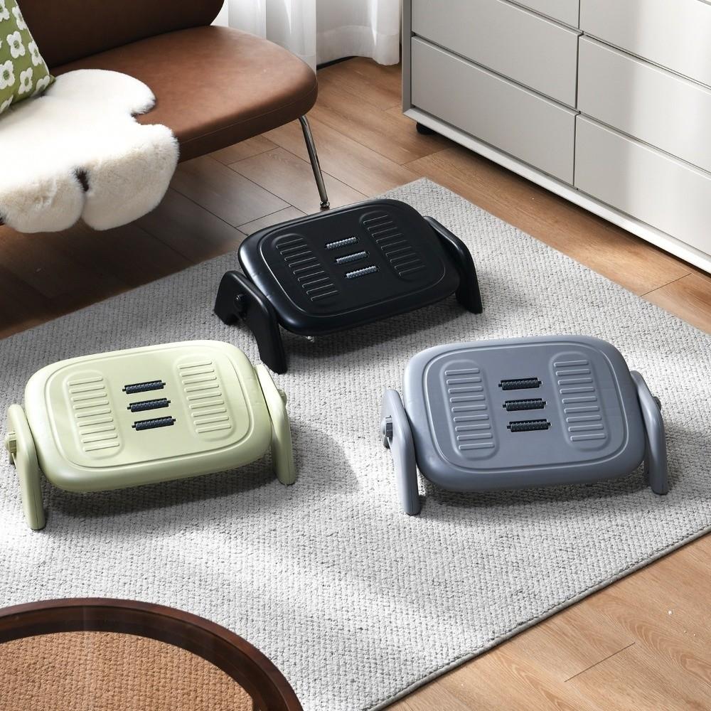 with Massage Rollers Desk Leg Rest Ergonomic Foot Stool Under Desk Footrest Under Desk Use