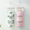 Hanging Storage Bag Washable Space-saving Eye-catching Great Multilayer Wall for Bedroom