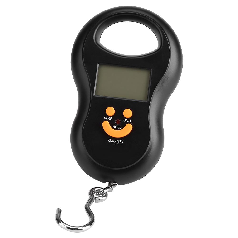 WeiHeng Карманные цифровые весы для багажа, рыболовный крючок, электронная емкость, подвесной крючок, портативный