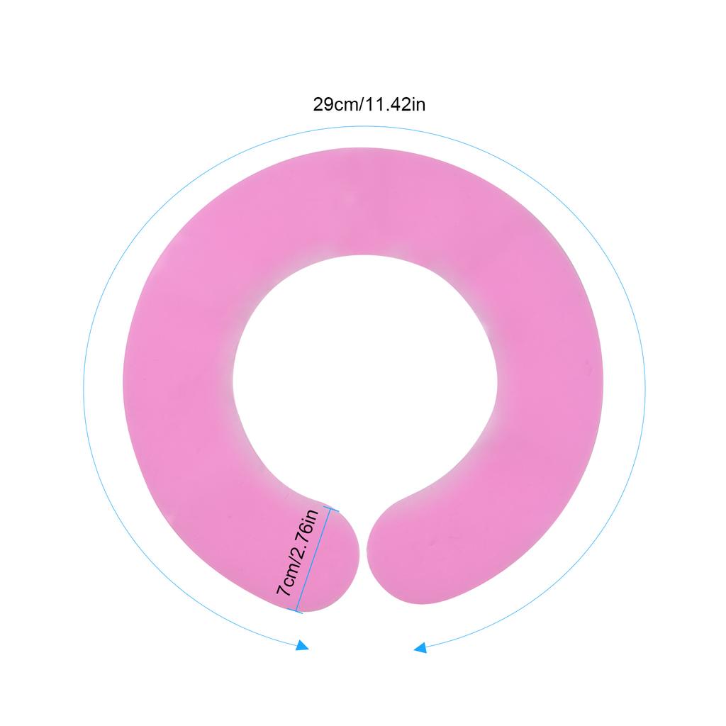 Силиконовая накидка для стрижки волос, печать для парикмахерской, силиконовый воротник для стрижки, защитная накидка для шеи, накидка для окрашивания волос, шаль