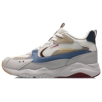Кроссовки Li Ning Shock Absorbing Mid-Touch женские кроссовки серо-синие AGCQ248-1