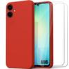 Case and Tempered Glass - BOOLING - for Samsung Galaxy A06 - Ultra Slim Protection - Shockproof - Anti-Scratch