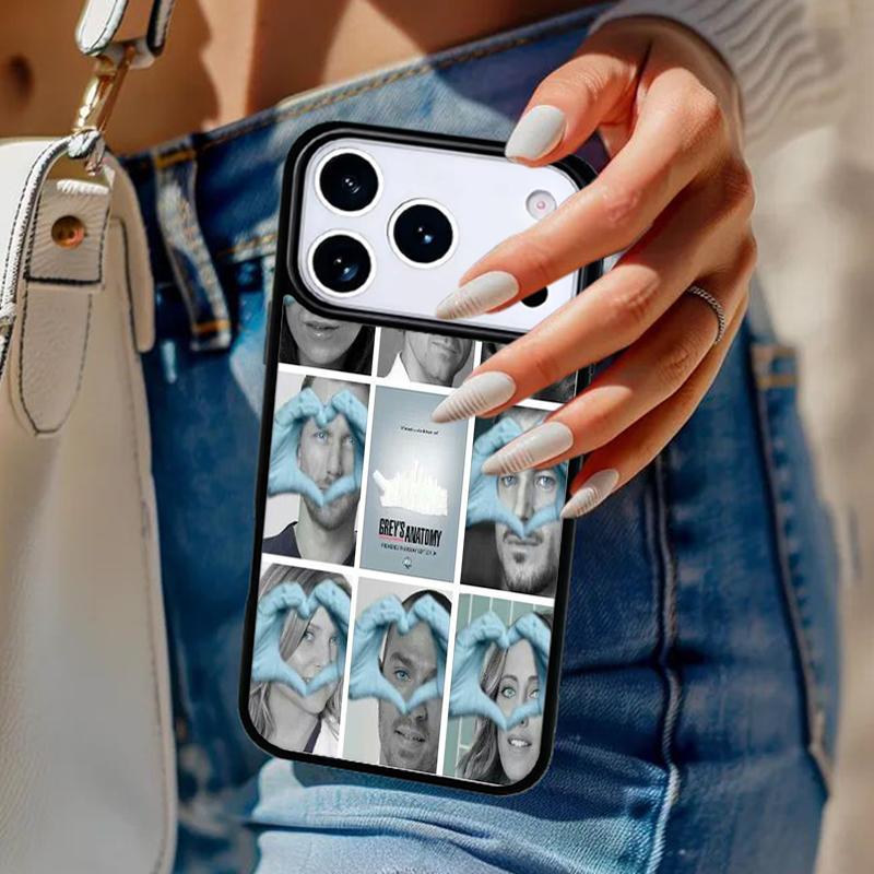 Анатомия Грейс Расписной Чехол Для Телефона Для iPhone 17 Air 14 15 13 12 Max Чехол Для Apple 14 15 16 16e 11 Pro Max Plus