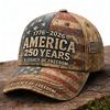 New American National Day patriotic theme baseball cap D digital printed dad hat