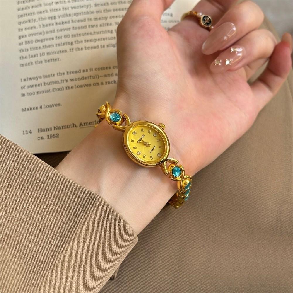 Adjustable Golden Bracelet Watch Luxury Ladies Quartz Watches Fashion Quartz Watch Birthday Gift