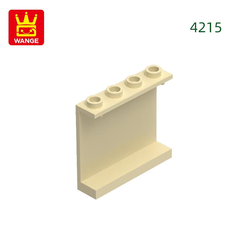 Нетоксичные 42 шт./лот 4215 Панель 1x4x3 Строительные блоки Аксессуары Moc Совместимые с Кирпичиками Детские Игрушки Подарочная Коробка