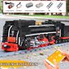MOULD KING MOC The QJ Steam Locomotives Remote Control Train Building Blocks Bricks Kids Educational DIY Toys Christmas Gifts