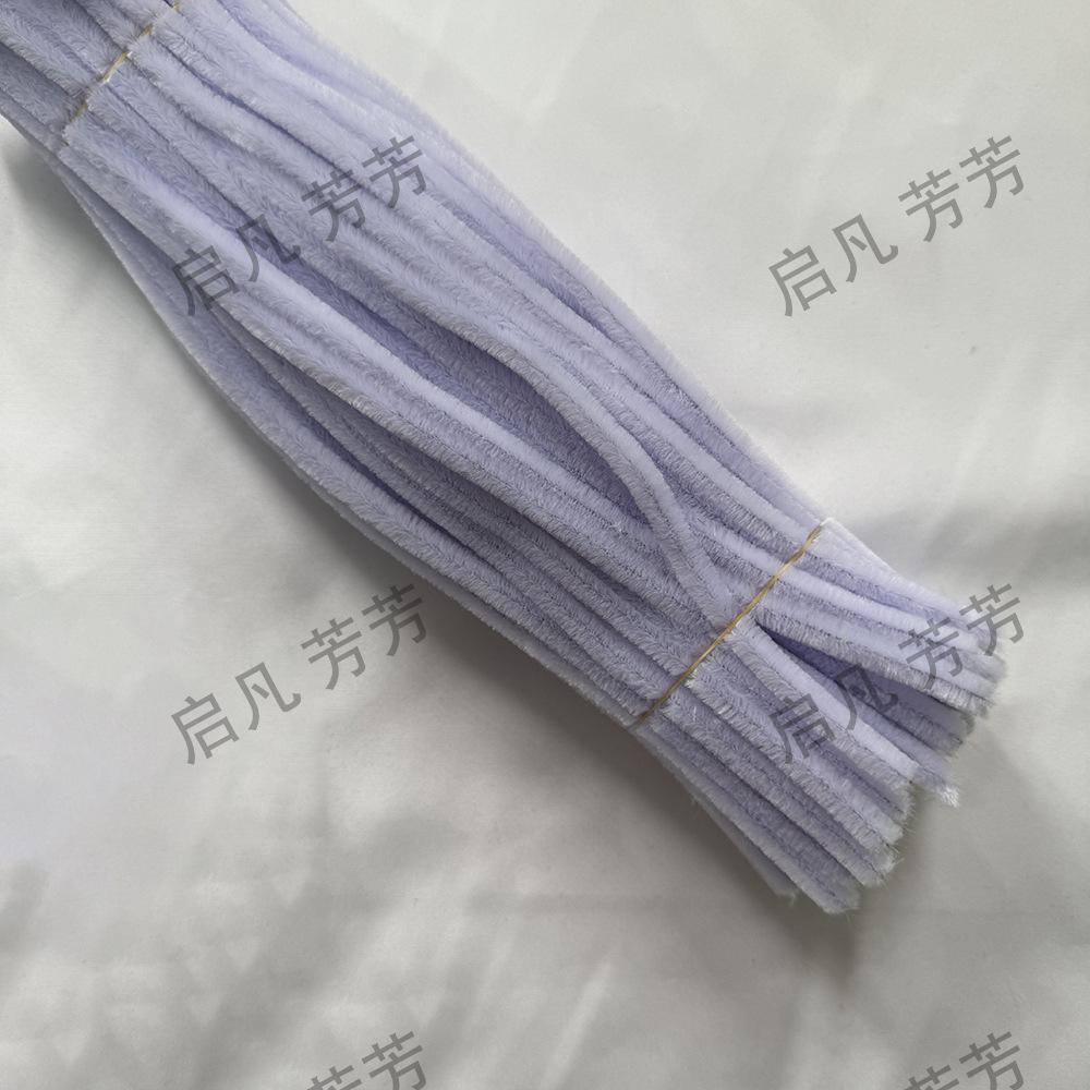 8mm Macaron Color Encrypted Twist Ties Chenille Stems for DIY Toys