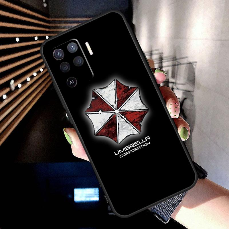 Чехол Umbrella Corporation для Oppo A17 A57 A77 A76 A16 A96 A18 A60 A80 A40 A38 A58 A78 A98 A94 A74 A54 A15 A5 Pro