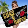 G-Guns N R-Roses Рок Аниме Пляжное Полотенце для Купания Мягкое Впитывающее Салфетка Детские Подарки для Детей Путешествия Кемпинг Спортзал