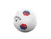 Мяч для гольфа Callaway CHROME TOUR 24 TRUTRACK 1 дюжина (12 шт.) Конструкция из 4 частей, белая