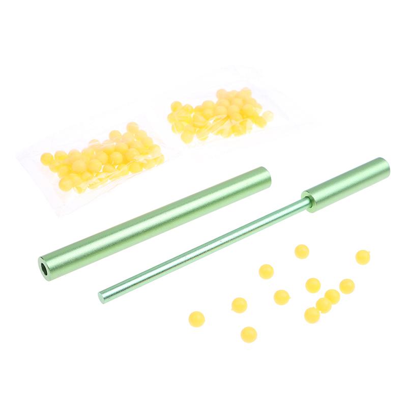 Мягкая пусковая установка для пинбола, потрескивающая трубка из сплава, безопасная и мягкая игрушка для стрельбы по пинболу