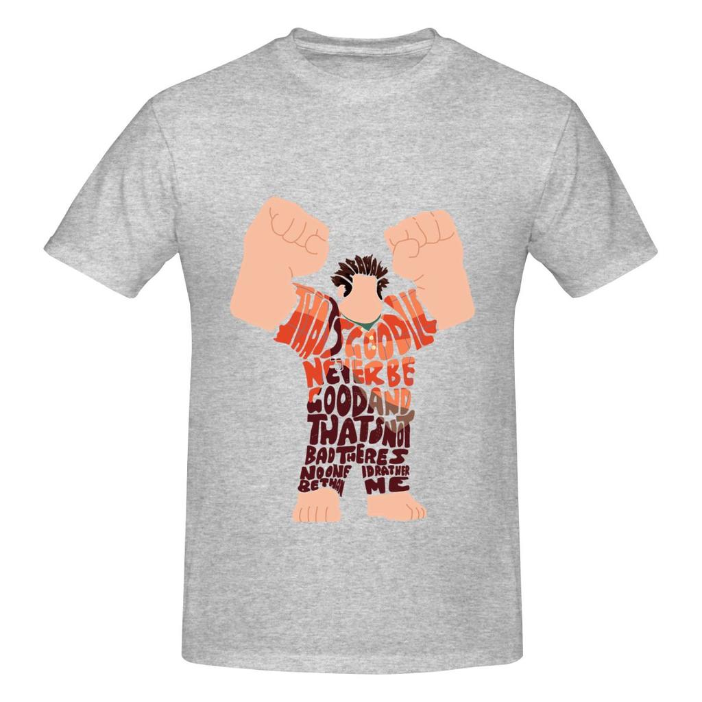 Wreck It Ralph Breathable And Sweatwicking Tshirt Artistic Girl Solid Color Tshirt