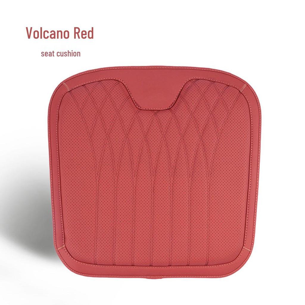 Подушка для поясничной поддержки из кожи наппа - Универсальная подушка сиденья из пены с памятью для всех сезонов