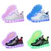 Новые светодиодные светящиеся туфли для зарядки Marquee Boys and Girls Luminous Classmates Sports Shoes Trending Shoes