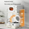 Beiying Adjustable Pull-out Countertop Rice Cooker Storage Rack