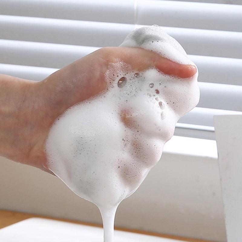 Double-sided Sponge Brush, Washable Pad for Wiping Grey Dirt, Kitchen Stain Sponge for Cleaning, Dishwashing Sponge