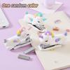 Stylish Mini White Unicorn Stapler, Multifunctional, Suitable For Office And School Supplies, Cute Stationery And Creative Gifts