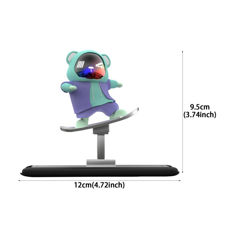 Автомобильный автоматический скользящий скейтборд медведь милый мультяшный скутер центральная консоль украшения креативные аксессуары для украшения автомобиля